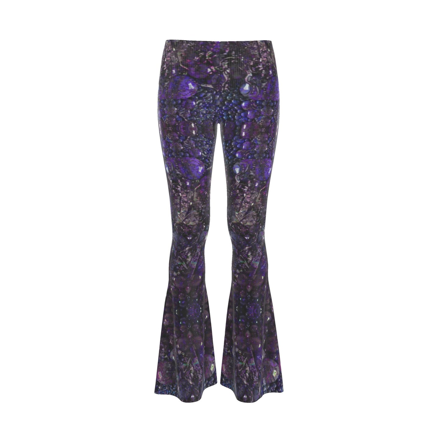 Cosmic High Waisted Flared Leggings