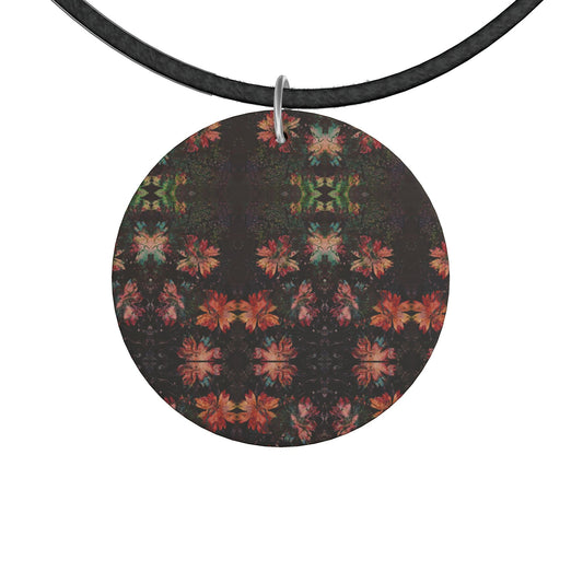 Wooden Pendant Necklace Organic