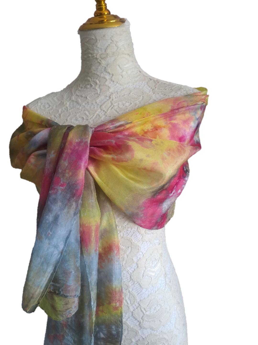 Multi Coloured Scarf | Vibrant & Fashionable Accessory for Every Season | Soft neck wrap for Women