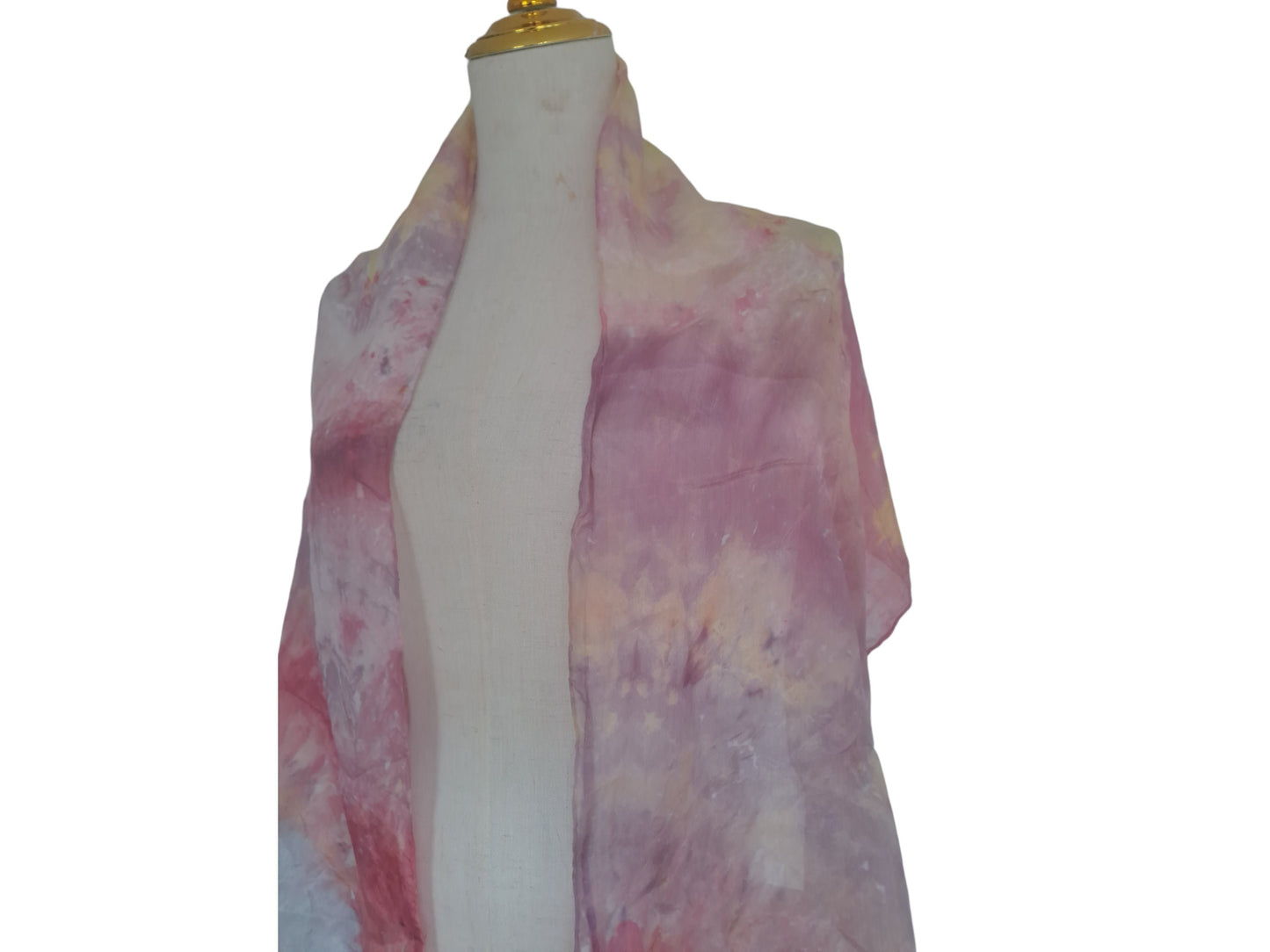 Handmade Pastel Pink Shawl: Long Fashionable Scarf