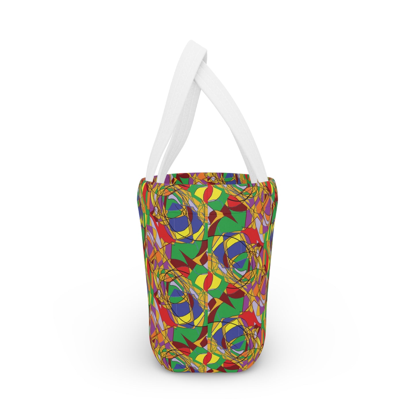 Vibrant Bag - Colorful Insulated Tote for Work, Picnics, Gifts, Eco-Friendly, Fun Design