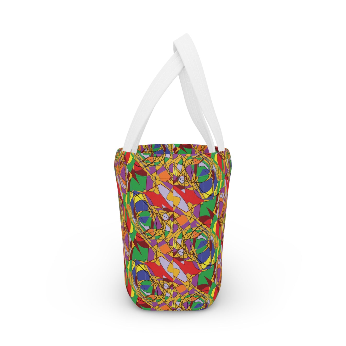 Vibrant Bag - Colorful Insulated Tote for Work, Picnics, Gifts, Eco-Friendly, Fun Design