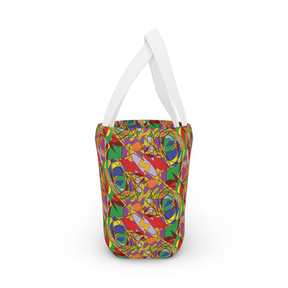 Vibrant Bag - Colorful Insulated Tote for Work, Picnics, Gifts, Eco-Friendly, Fun Design