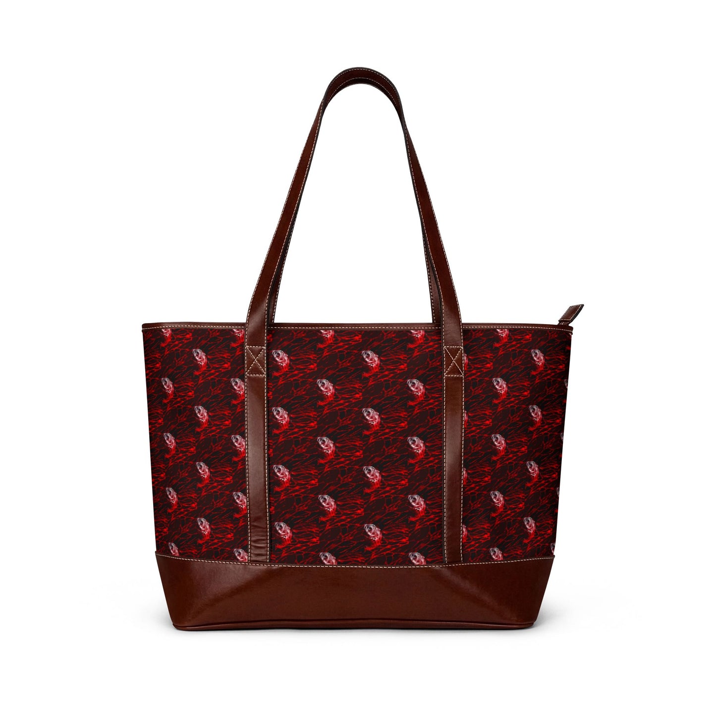 Red Roses Pattern Handbag – Romantic Floral Tote for Everyday & Gifts