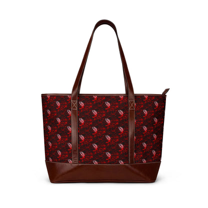 Red Roses Pattern Handbag – Romantic Floral Tote for Everyday & Gifts