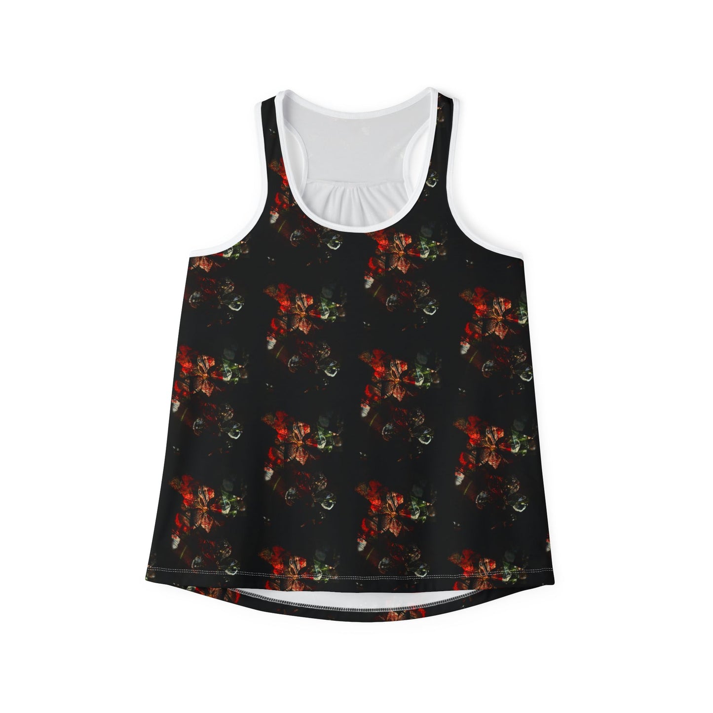 Floral Print Women's Tank Top: Bohemian Summer Wear