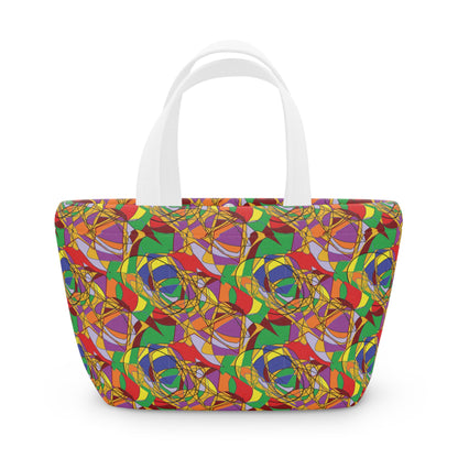 Vibrant Bag - Colorful Insulated Tote for Work, Picnics, Gifts, Eco-Friendly, Fun Design