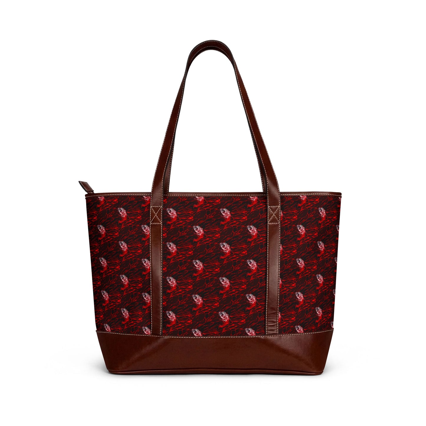 Red Roses Pattern Handbag – Romantic Floral Tote for Everyday & Gifts