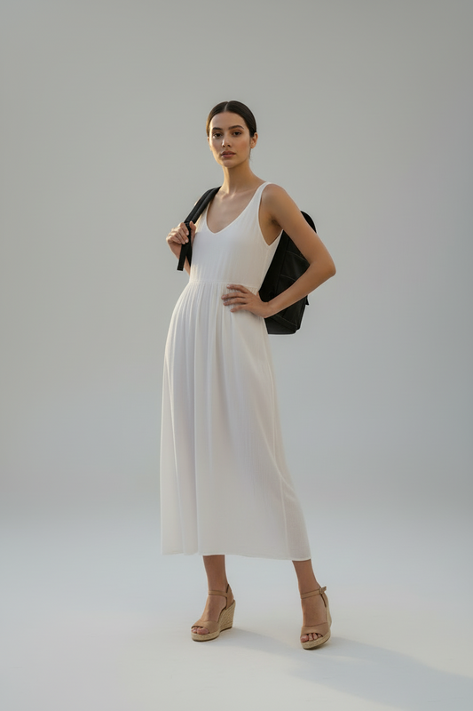 Abstract Galaxy Oxford Canvas Backpack: Unisex Flap-Top School Bag