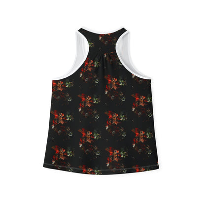 Floral Print Women's Tank Top: Bohemian Summer Wear