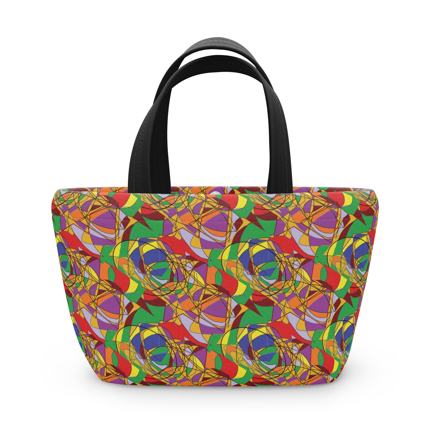 Vibrant Bag - Colorful Insulated Tote for Work, Picnics, Gifts, Eco-Friendly, Fun Design