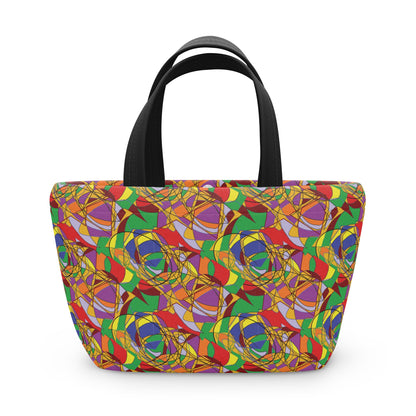 Vibrant Bag - Colorful Insulated Tote for Work, Picnics, Gifts, Eco-Friendly, Fun Design