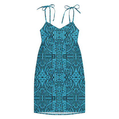 Boho Chic Adjustable Strap Dress, Summer Festival Sling Dress