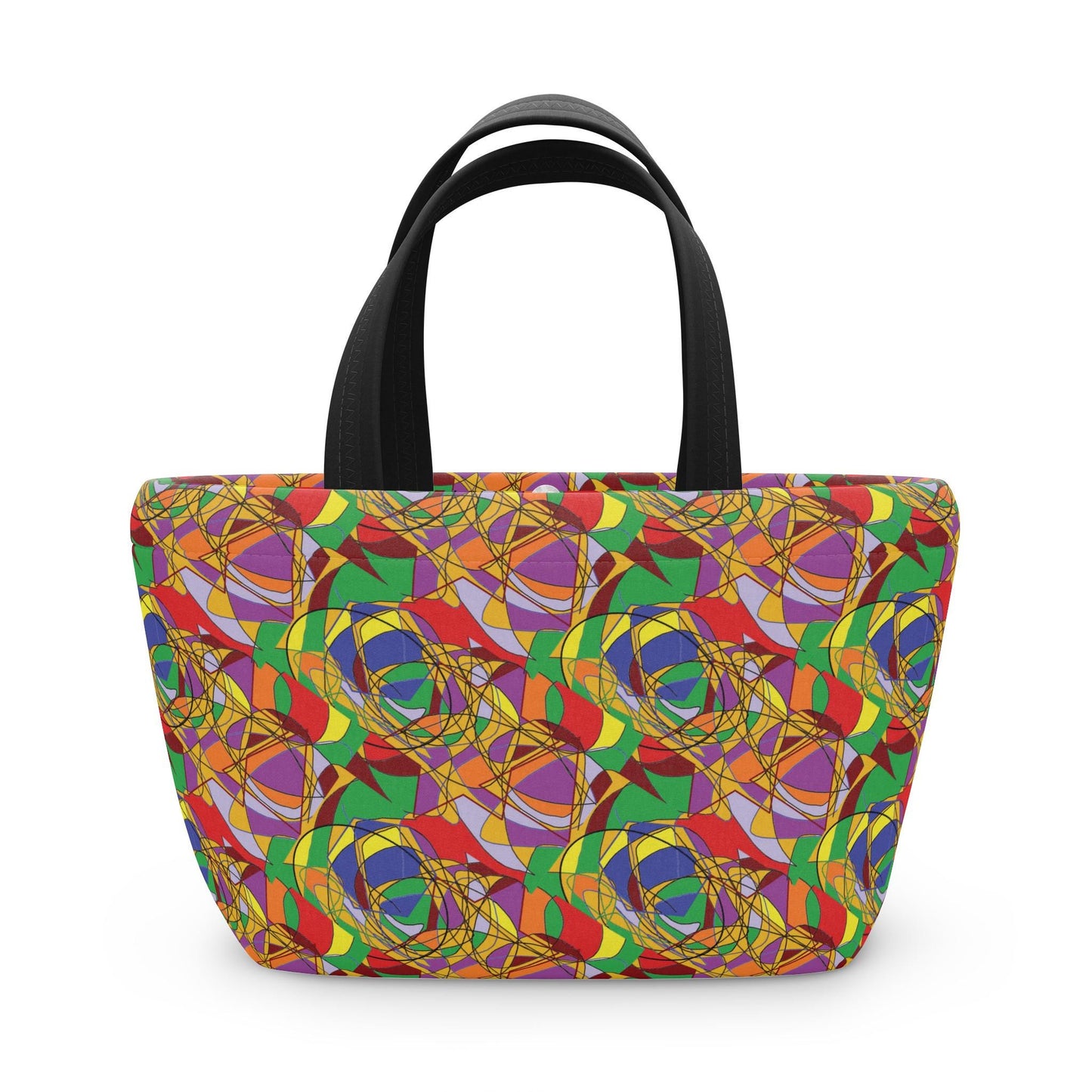 Vibrant Bag - Colorful Insulated Tote for Work, Picnics, Gifts, Eco-Friendly, Fun Design