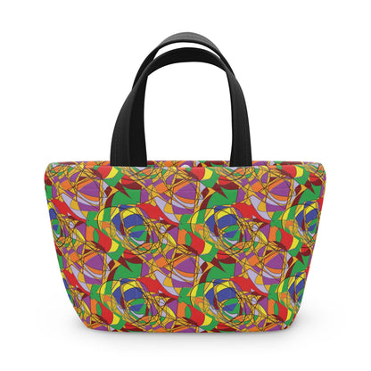 Vibrant Bag - Colorful Insulated Tote for Work, Picnics, Gifts, Eco-Friendly, Fun Design