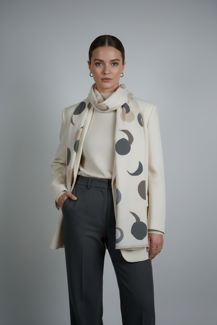 moon scarf