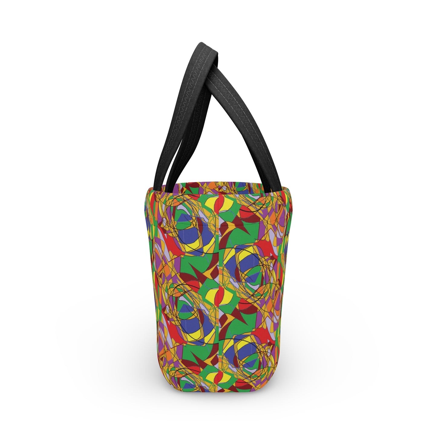 Vibrant Bag - Colorful Insulated Tote for Work, Picnics, Gifts, Eco-Friendly, Fun Design