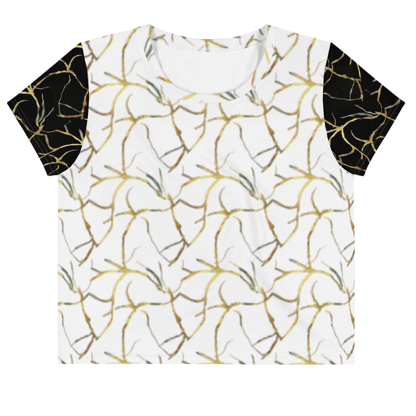 Chic Floral ice breaker Crop Top for Women - Stylish & Comfortable
