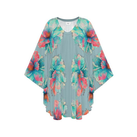 Kaftan Floral Beach Top- Everyday Top