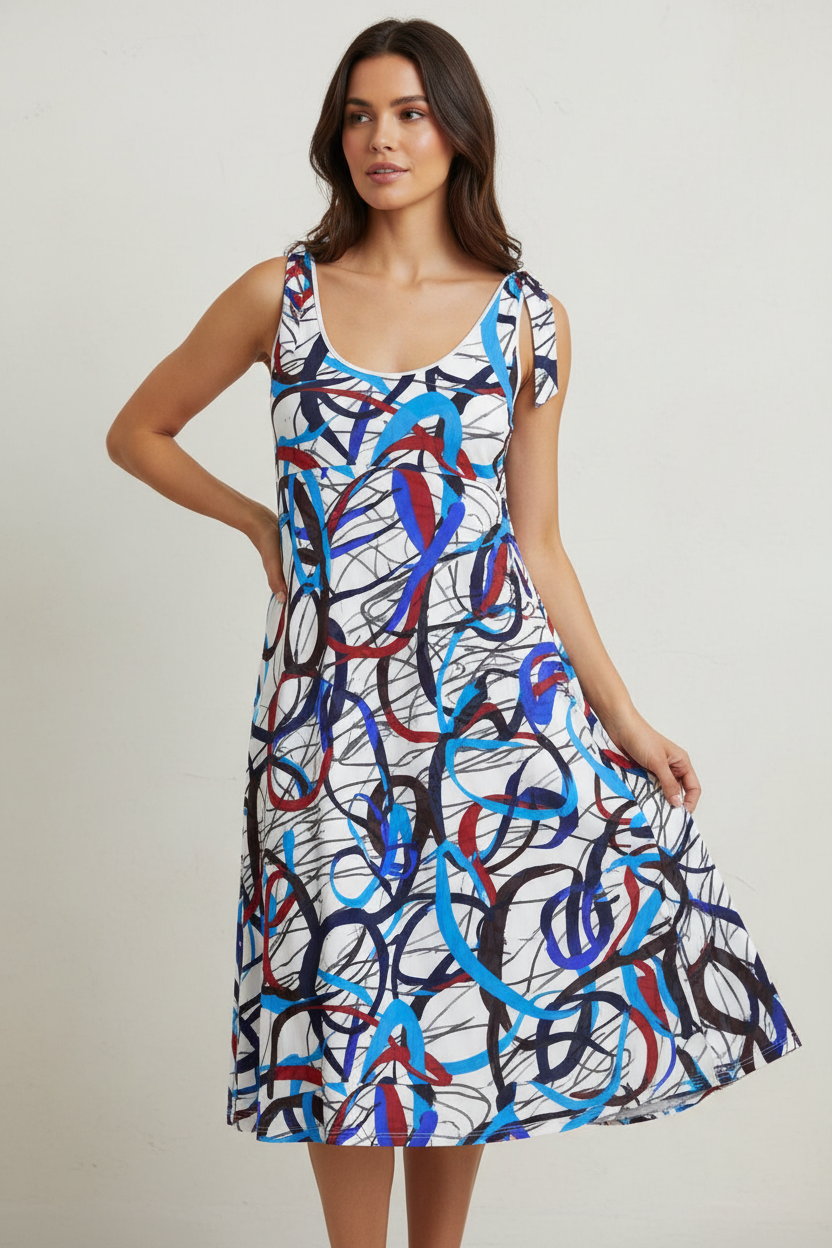 Sleeveless Midi Dress