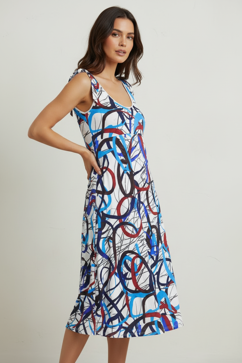 Sleeveless Midi Dress
