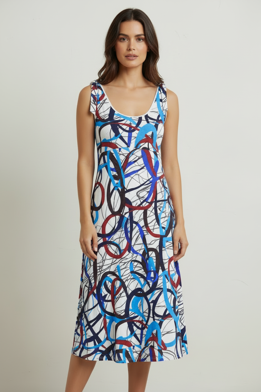 Sleeveless Midi Dress