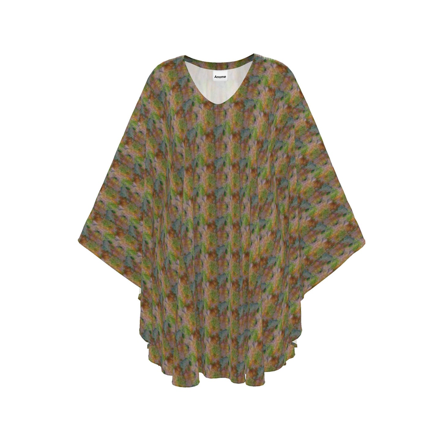 Vibrant Abstract Kaftan