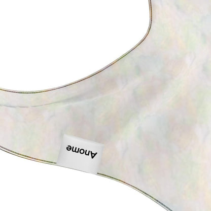 Abstract Watercolor Halter Top - Resort Wear Beach Vacation Bandana