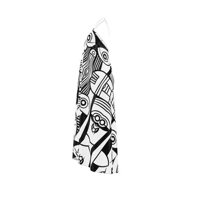 Monochrome Halterneck Maxi
