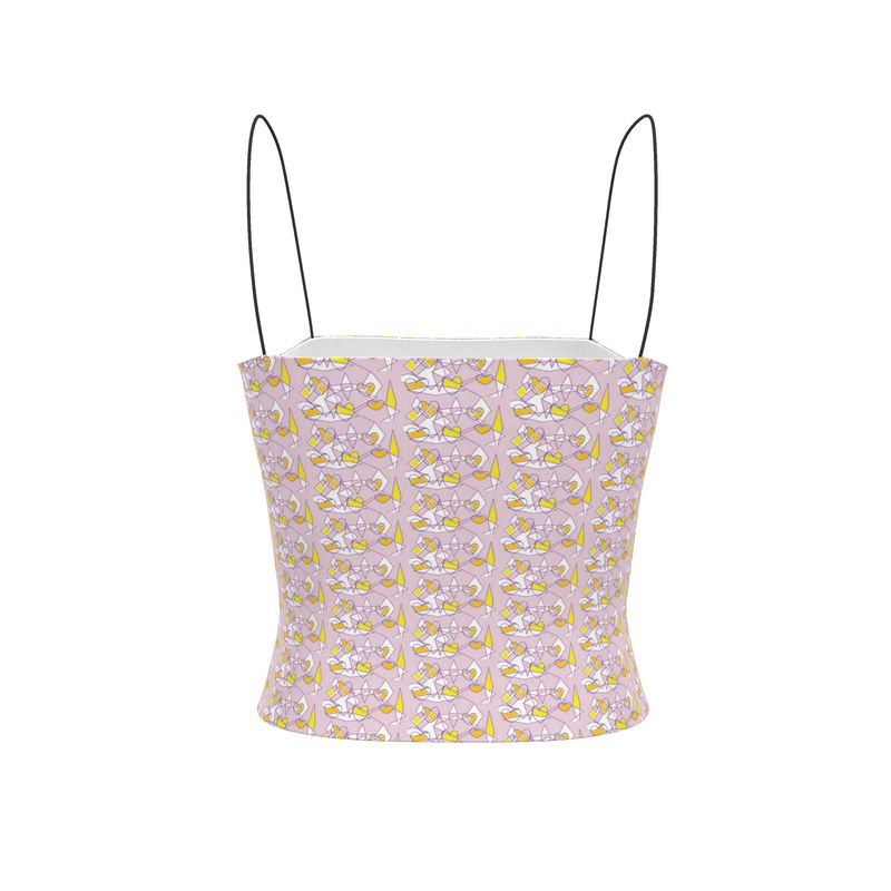 Ladies Strappy Top- The "Doodle & Dazzle" Cami