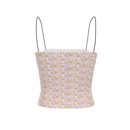 Ladies Strappy Top- The "Doodle & Dazzle" Cami