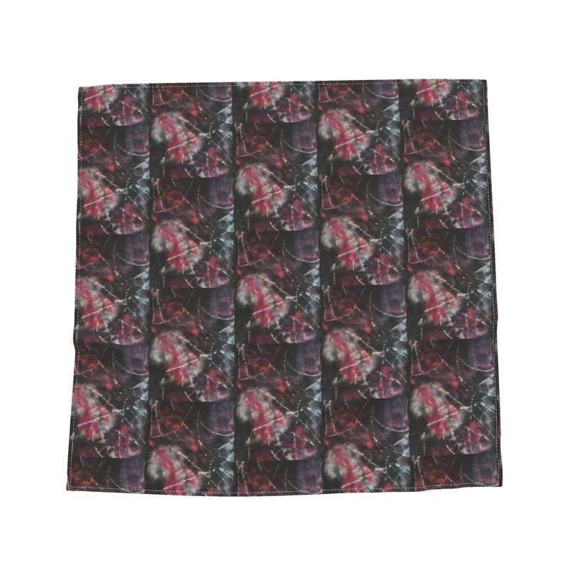Neon Fracture Abstract Bandana