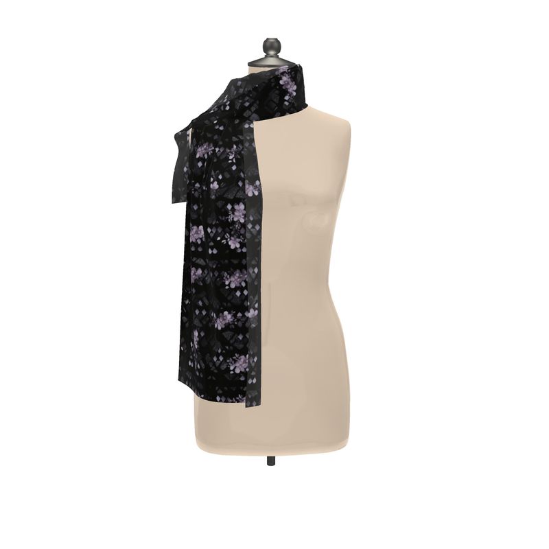 Whispered Orchid Evening Scarf Wrap or Shawl
