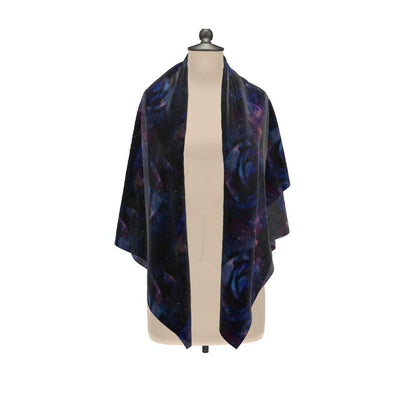 Celestial Nebula Luxury Silk-Feel Scarf