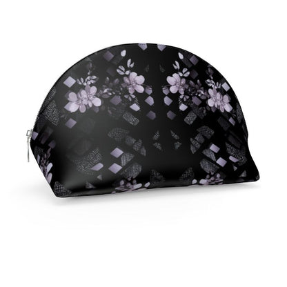 Midnight Blossom Shell Coin Purse