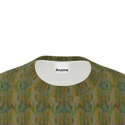Moss Mosaic Oversized Graphic Oversized T-Shirt