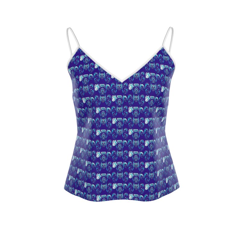 Ocean Swirl Spring Cami Top