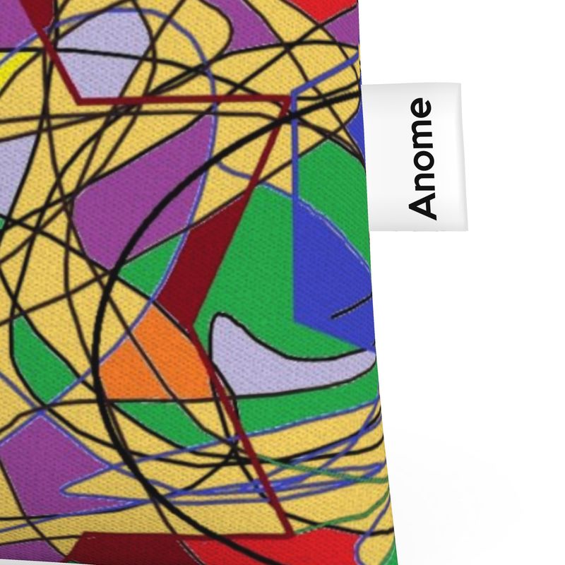 The Kaleidoscope Dream | Abstract Geometric Tote Bag