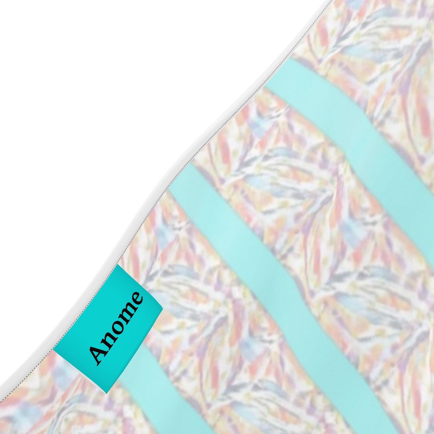 Turquoise Sunset Halter Maxi Dress