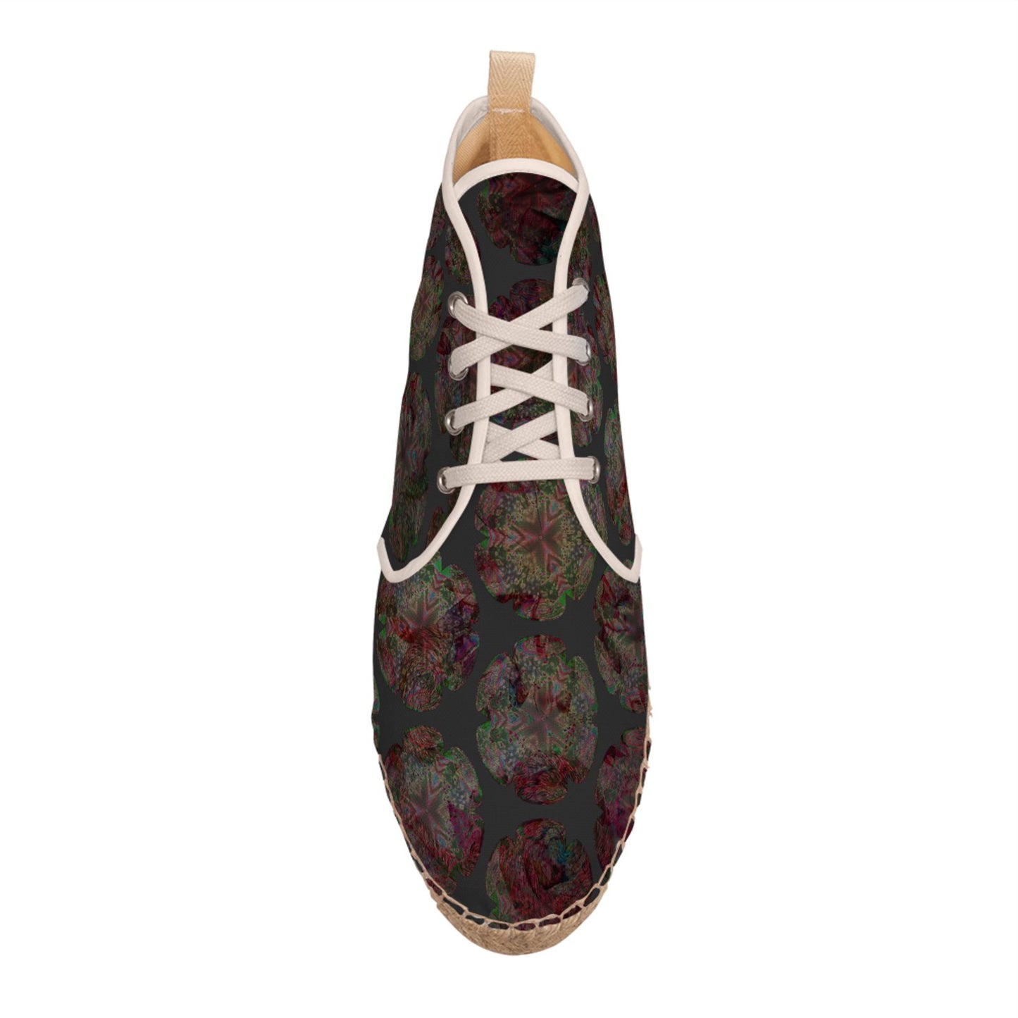 Floral Hi-Top Espadrilles