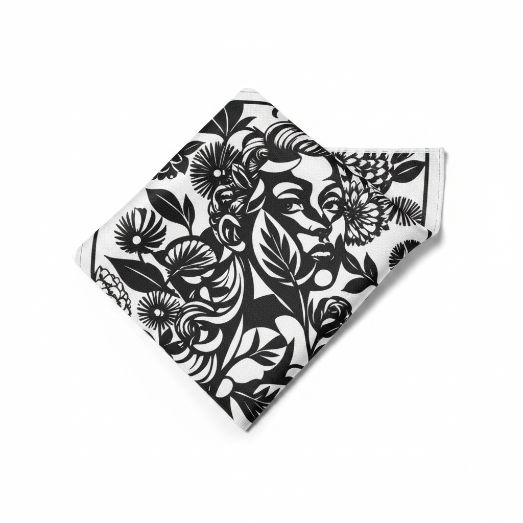 Floral Reverie Pocket Square