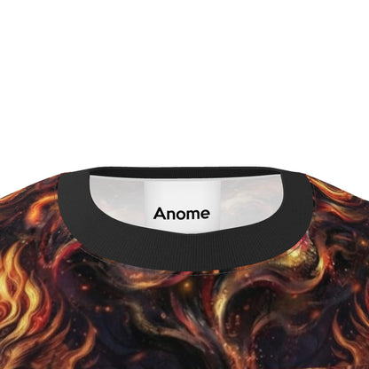 Mystic Flames Owl Men's Sleeveless Tee