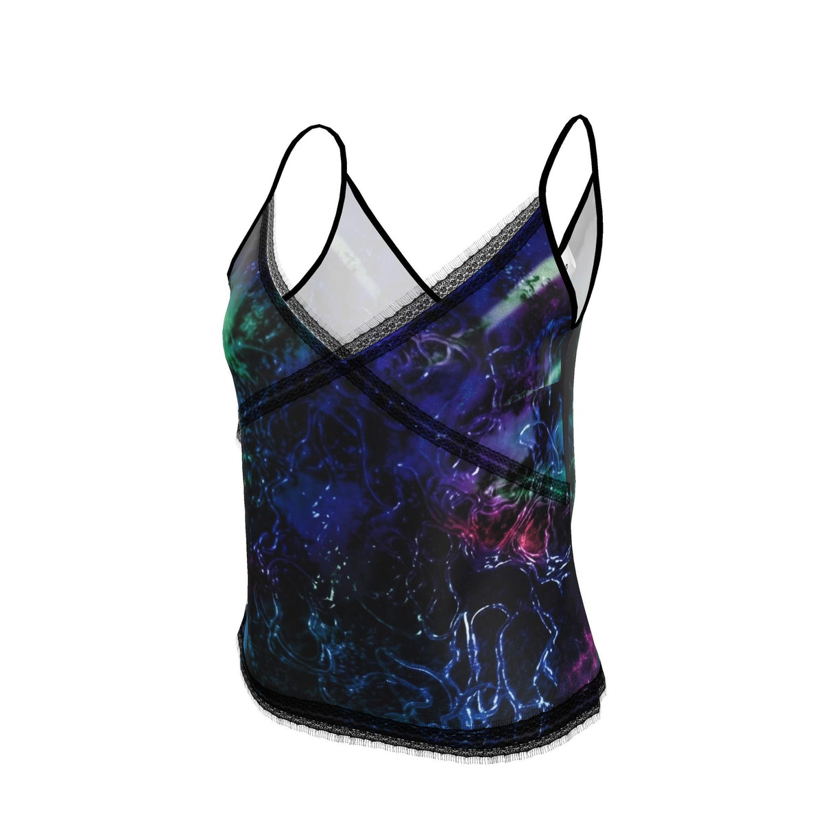 Cosmic Nebula V-Neck Cami Top