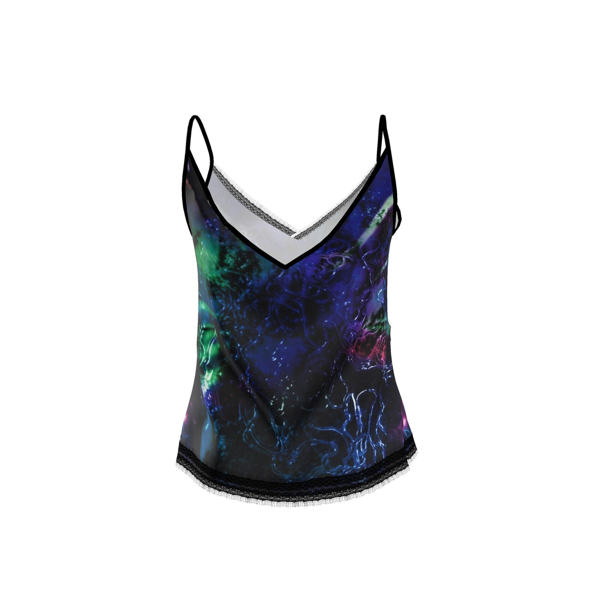 Cosmic Nebula V-Neck Cami Top