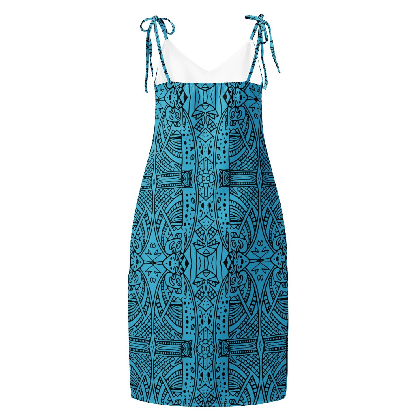 Boho Chic Adjustable Strap Dress, Summer Festival Sling Dress
