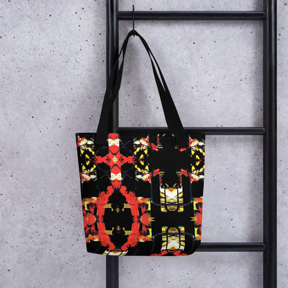 Printed Tote Bag: Fashionable Ladies Handbag