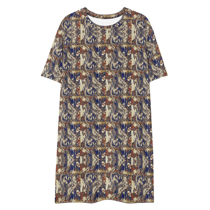 Abstract Print Dress – Plus Size Boho Chic Summer Outfit