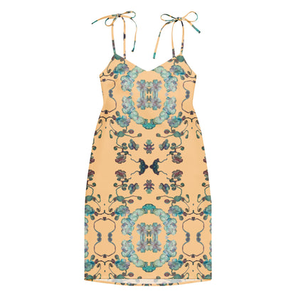 Floral Print Slip Dress: Boho Summer Midi Dress
