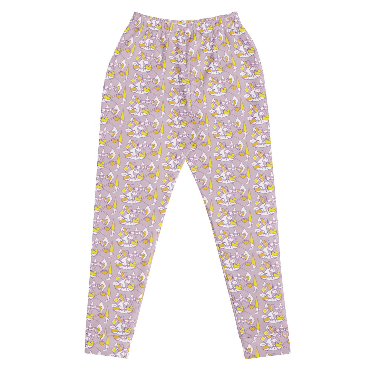Pale Pink Joggers - Recycled Polyester Blend Loungewear
