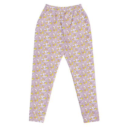 Pale Pink Joggers - Recycled Polyester Blend Loungewear